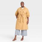 Women's Plus Size Trench Coat - Who What Wear Beige