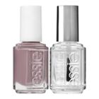 Essie Chinchilly Nail Polish And Speed Setter Top Coat Kit