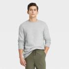 Men's Standard Fit Crewneck Sweatshirt - Goodfellow & Co Gray