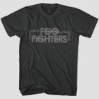 Men's Short Sleeve Foo Fighters Crew T-shirt - Black