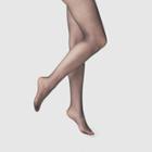 Women's 20d Sheer Control Top Tights - A New Day Black 1x-2x,