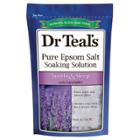 Dr Teal's Pure Epsom Trial Size Salt Soaking Solution Soothe & Sleep With Lavender
