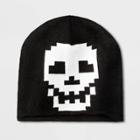 Boys' Glow In The Dark Skull Beanie Hat - Cat & Jack Black