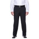 Haggar H26 - Men's Big & Tall Classic Fit Performance Pants Black