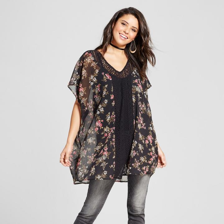 Women's Caftan Dress - Xhilaration (juniors') Black