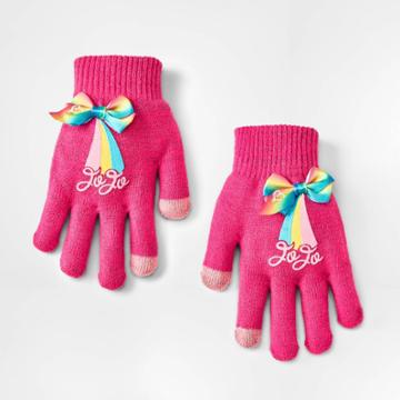 Abg Accessories Girls' Abg Jojo Bow Gloves, One Color