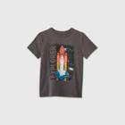 Petiteboys' Short Sleeve 'rocket Explorer' Graphic T-shirt - Cat & Jack Gray