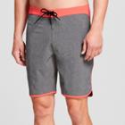 Aquatech Men's 9 Solid Charcoal Board Shorts - Charcoal