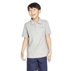 Boys' Short Sleeve Polo Shirt - Gray M - Vineyard Vines For Target