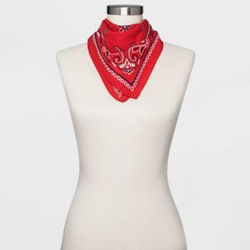 Mighty Fine Women's Americana Bandana - Red, Women's,