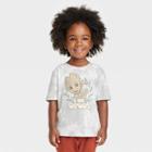 Toddler Boys' Marvel Groot Short Sleeve Graphic T-shirt - Off White