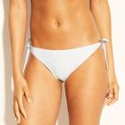 Shade & Shore Women's Sun Coast Cheeky Eyelet String Bikini Bottom - Shade &