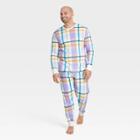 No Brand Men's Plaid Matching Family Pajama