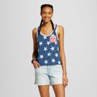 Women's Stars And Striped Pocket Graphic Tank Navy Xs - Fifth Sun (juniors'),