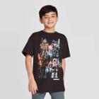 Petiteboys' Short Sleeve Roblox T-shirt - Black