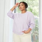 Women's Plus Size Crewneck Sweatshirt - Universal Thread Lavender