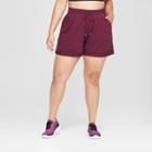 Women's Plus Size Authentics French Terry Shorts - C9 Champion Dark Purple