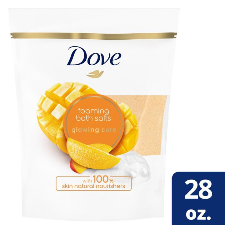 Dove Beauty Nourishing Secrets Glowing Ritual Sulfate Free Nourishing Bath Salt Mango & Almond