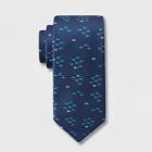Men's Pearl Fish Tie - Goodfellow & Co Navy One Size, Blue/white