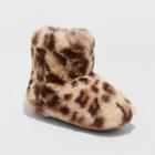 Toddler's Dallas Bootie Slippers - Cat & Jack Brown