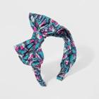 Girls' Wide Layered Bow With Butterfly Print Headband - Cat & Jack,