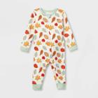 No Brand Baby Fall Leaf Print Matching Family Pajama - Cream
