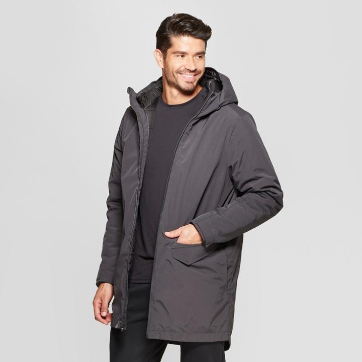 Men's Parka - C9 Champion Charcoal Grey