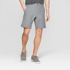 Mpg Sport Men's Woven Striped Shorts - Charcoal (grey)