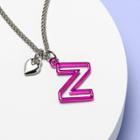 More Than Magic Girls' Monogram Letter Z Necklace - More Than