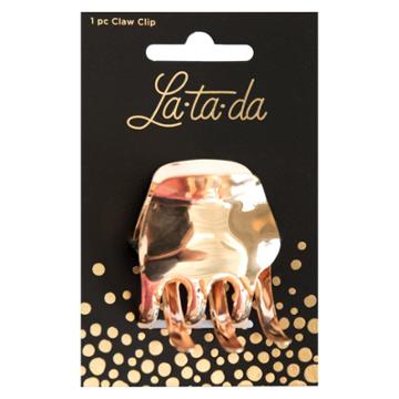 La-ta-da Gold Metal Clip - 1pc, Girl's, White