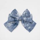 Girls' Tie-dye Chiffon Hair Clip - Art Class Blue