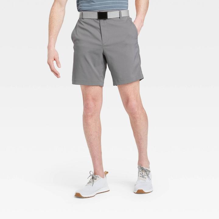 Men's Cargo Golf Shorts - All In Motion Gray