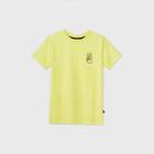 Boys' Short Sleeve Peace Sign Graphic T-shirt - Art Class Yellow