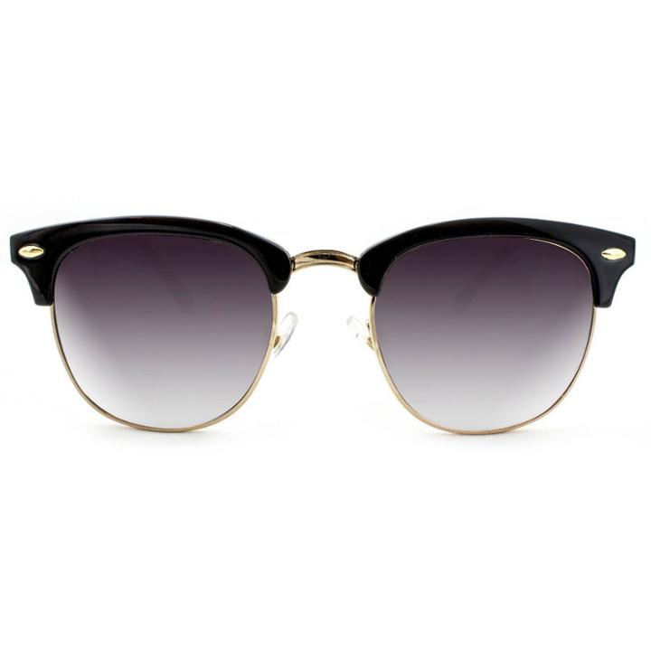 Women's Retro Flap Top Sunglasses - A New Day Black