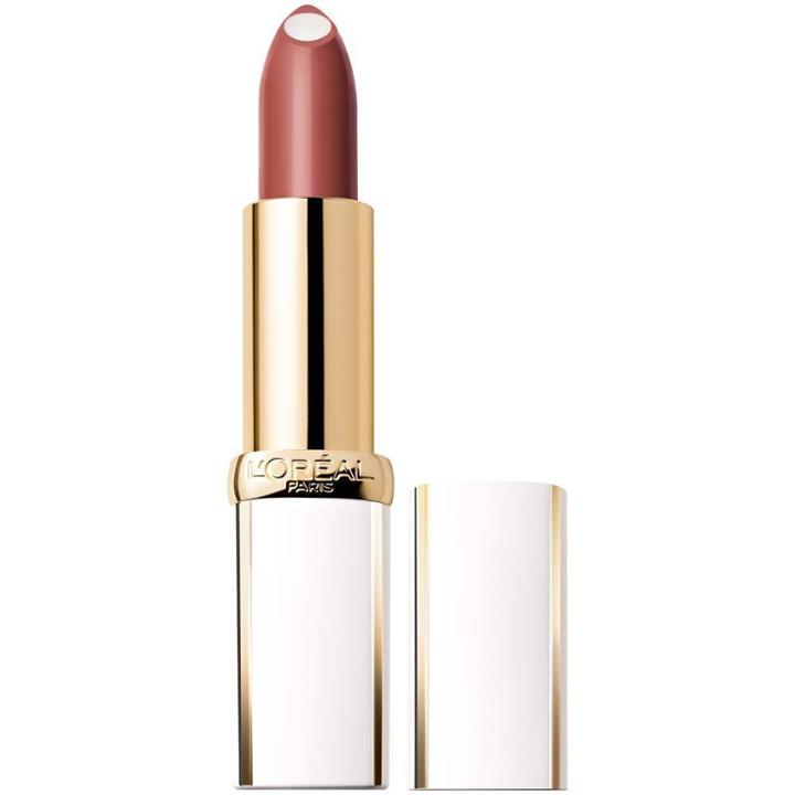 L'oreal Paris Age Perfect Luminous Hydrating Lipstick + Nourishing Serum Bright Mocha - 0.13oz, Bright Brown