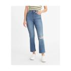 Levi's Women's High-rise Wedgie Straight Cropped Jeans - Fall