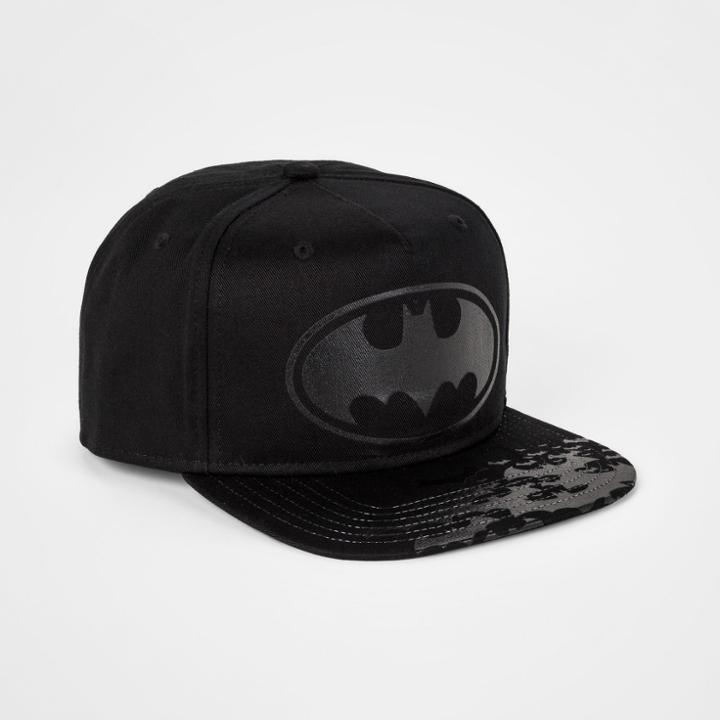 Dc Comics Boys' Batman Baseball Hat - Black