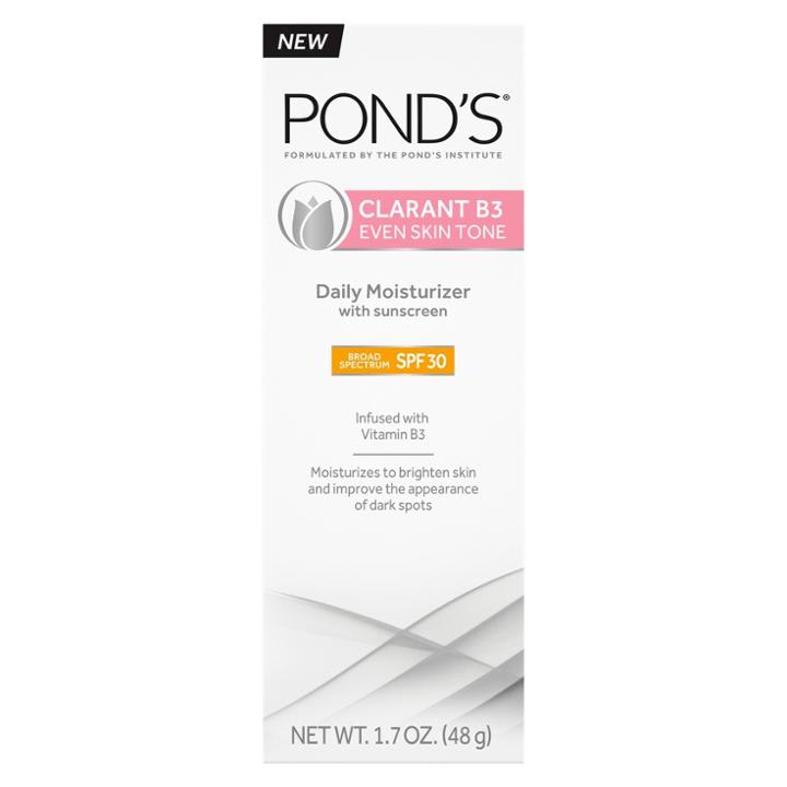 Pond's Clarant B3 Daily Moisturizers With Spf 30 Facial Moisturizers