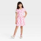 Girls' Tie-dye Short Sleeve Dress - Cat & Jack