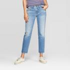 Target Women's Mid-rise Cropped Boyfriend Jeans - Universal Thread Light Wash