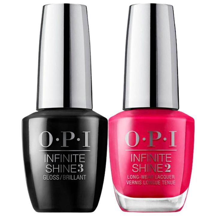 Opi Infinite Shine Prostay Top Coat Duo - Running With In-finite Crowd