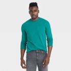 Men's Regular Fit Long Sleeve Pocket Jersey T-shirt - Goodfellow & Co Green