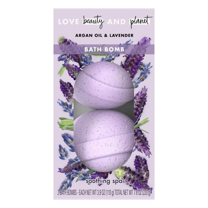 Love Beauty & Planet Argan Oil & Lavender Bath Bombs