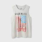 Women's Plus Size Willie Nelson Graphic Tank Top (juniors') - Gray 1x, Women's, Size: