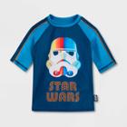 Disney Boys' Star Wars Rash Guards - Blue