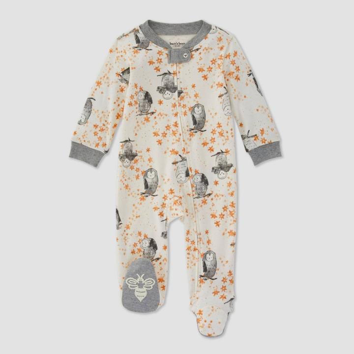 Burt's Bees Baby Baby Starry Owl Sleep N' Play - White Newborn