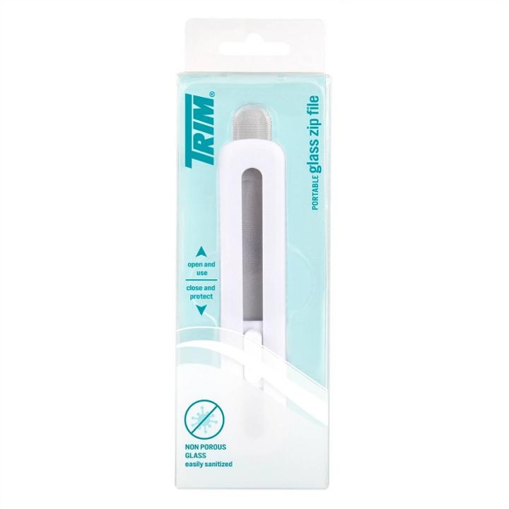 Trim Glass Zip Nail File, Manicure And Pedicure