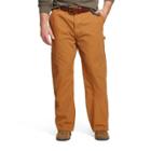 Dickies - Men's Big & Tall Relaxed Straight Fit Canvas Flannel-lined Carpenter Jeans Brown Duck,