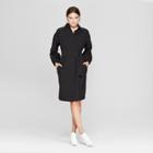Women's Long Sleeve D-ring Shirt Dress - Prologue Black