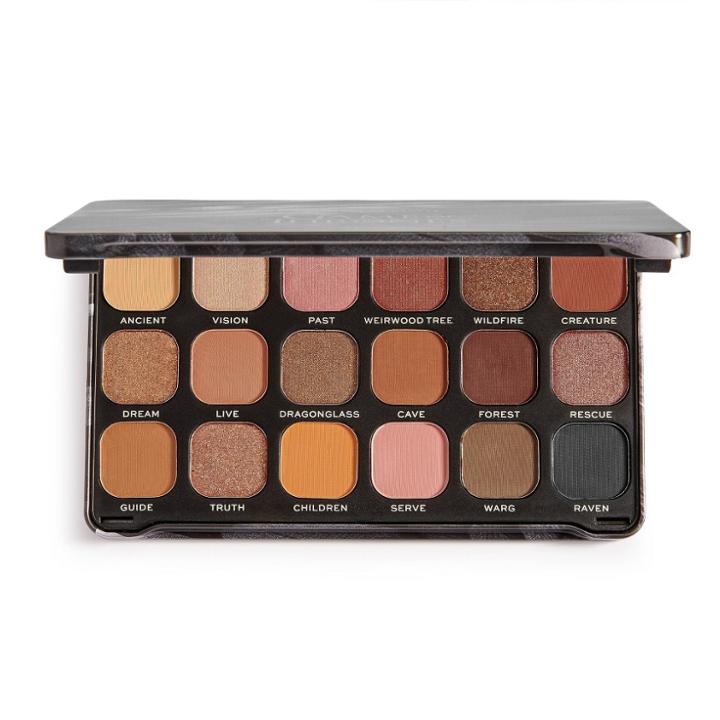 Makeup Revolution X Game Of Thrones 3 Eyed Raven Forever Flawless Shadow Palette